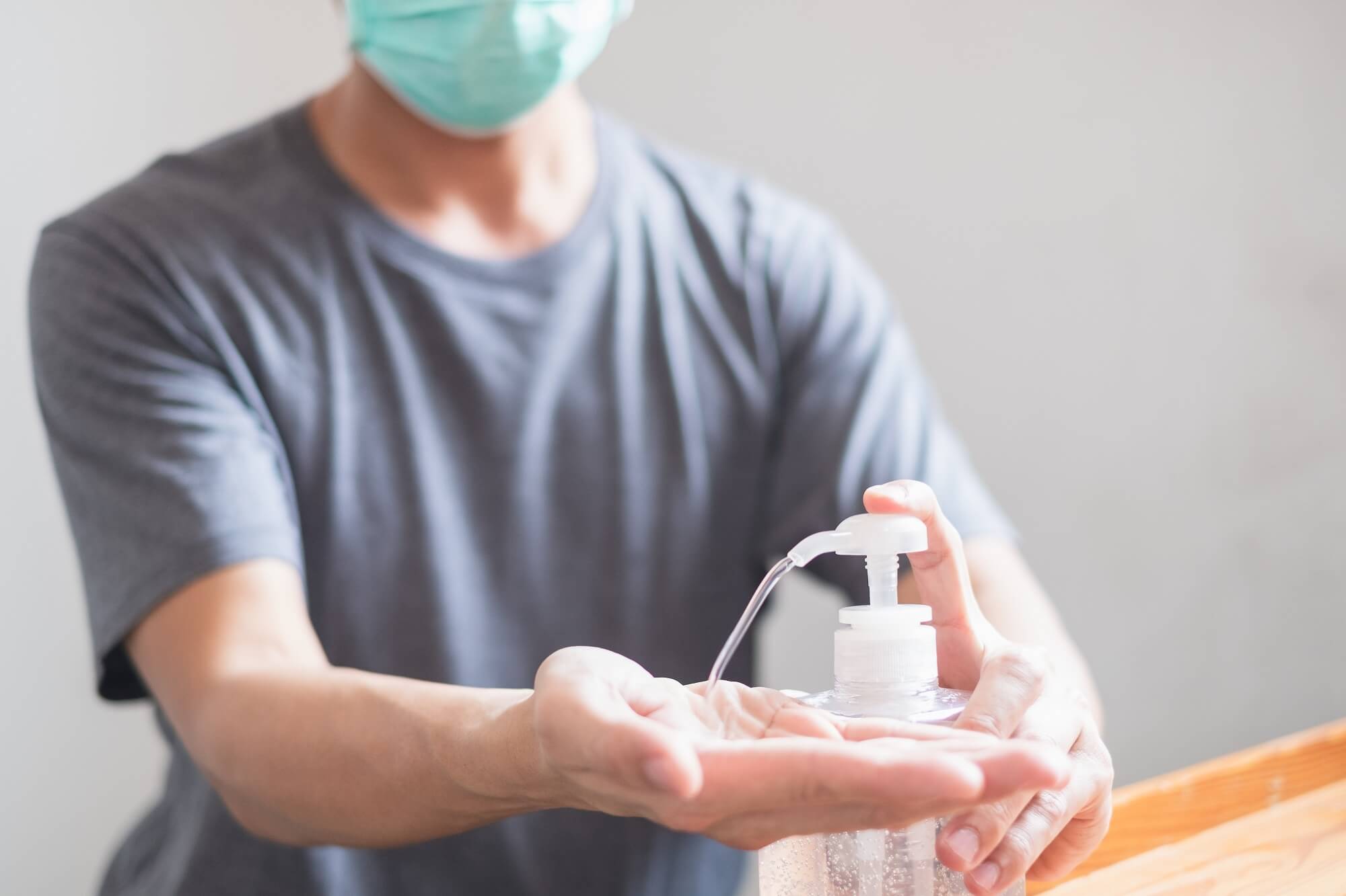 SEM電子顯微鏡下的乾洗手 奈米生活科學－保濕微粒